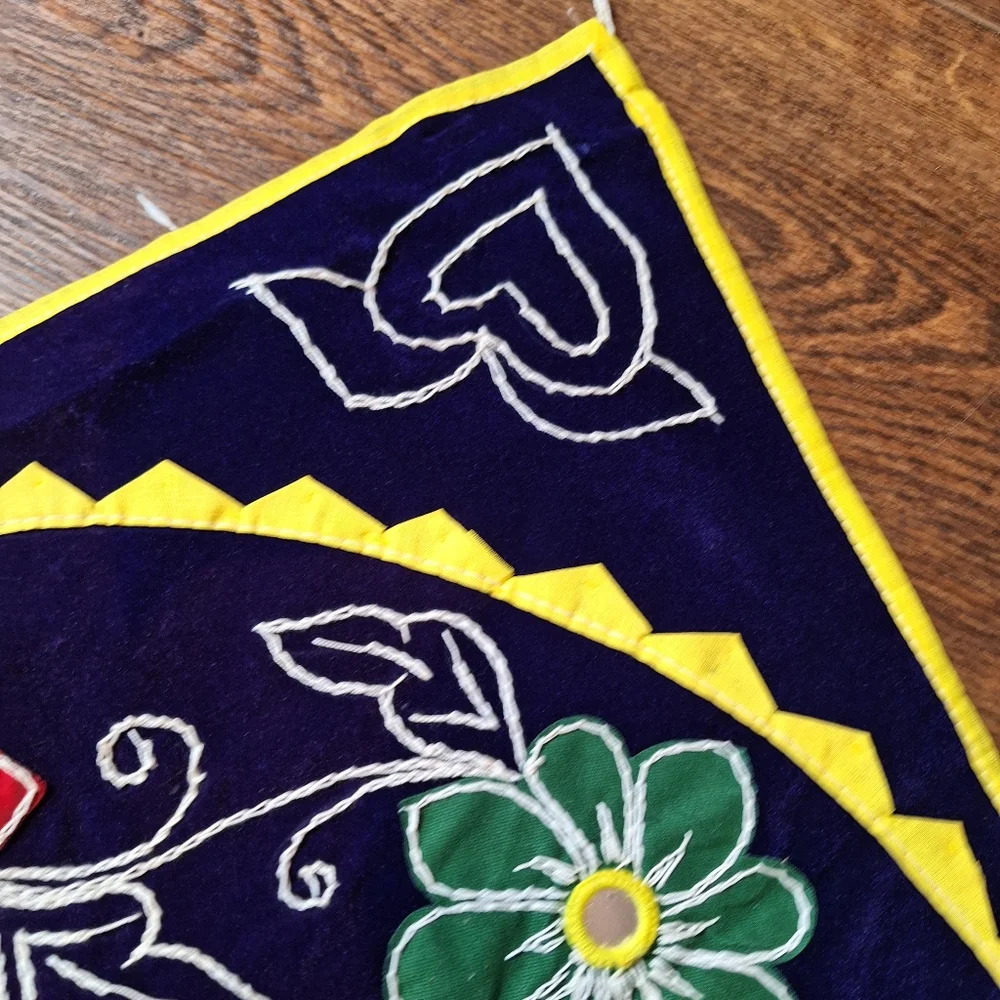 Boho hippy velvety tapestry / table cloth 28